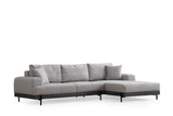 Ecksofa rechts Eti Grey