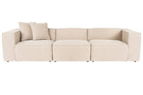 3-Sitzer-Sofa Lora Peach