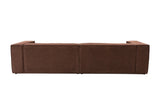 4-Sitzer-Sofa Lora Brown