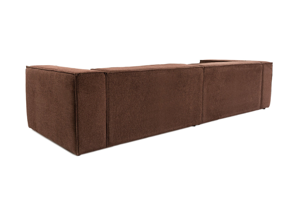 4-Sitzer-Sofa Lora Brown