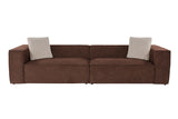 4-Sitzer-Sofa Lora Brown