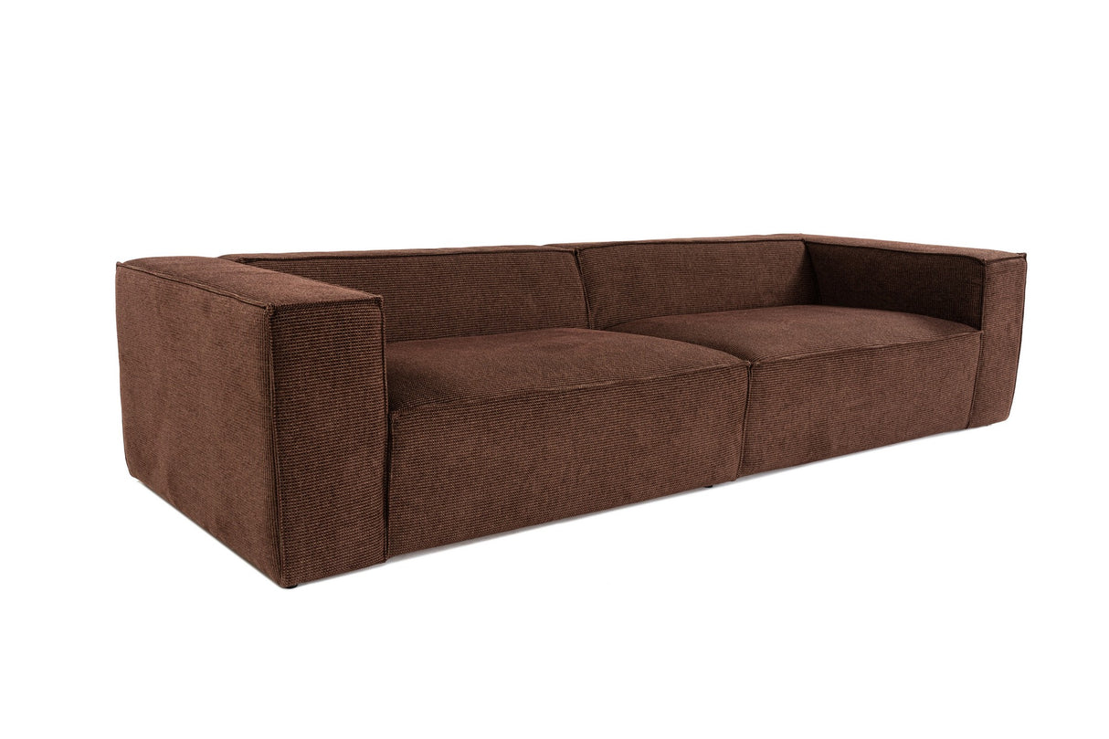 4-Sitzer-Sofa Lora Brown