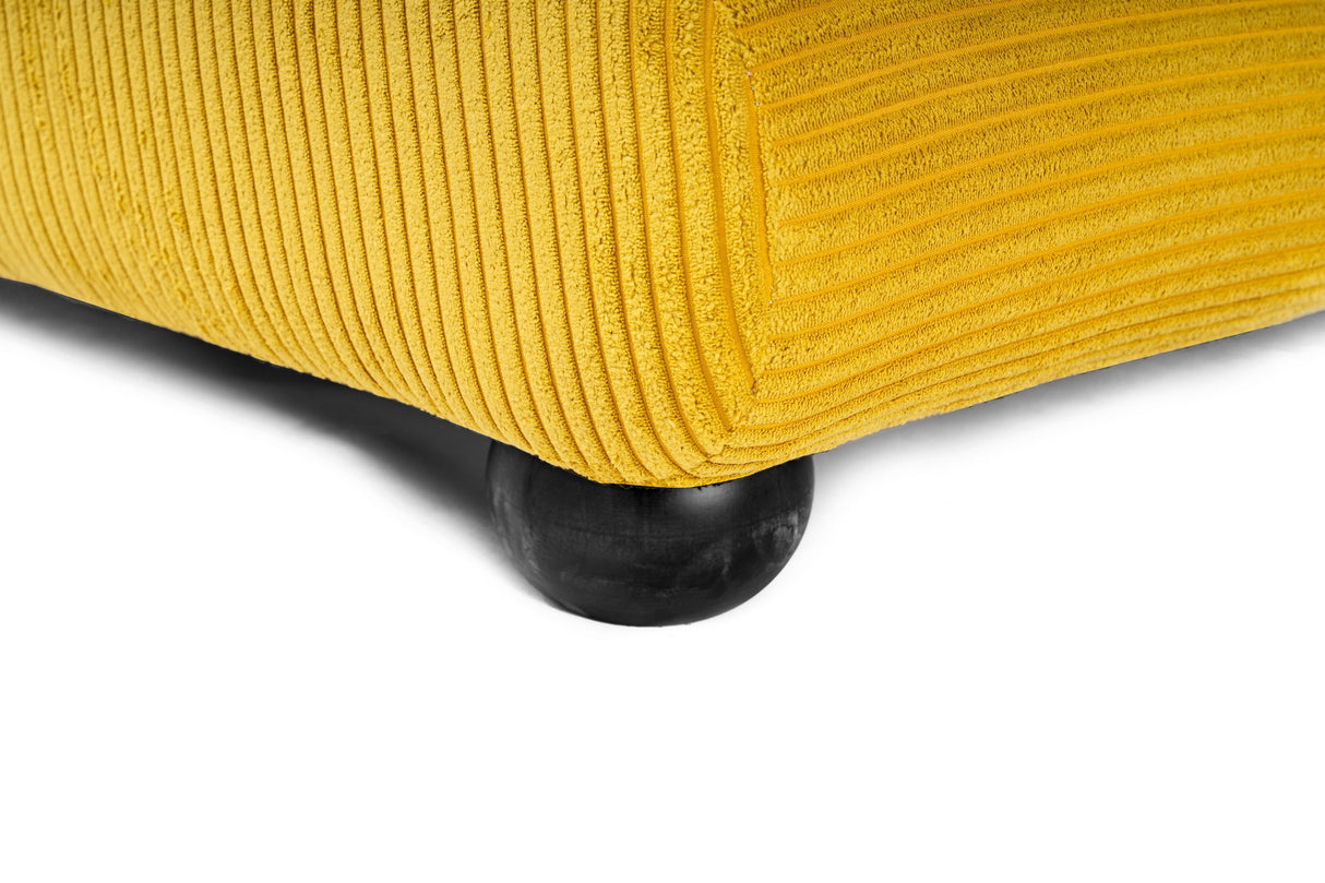 Ecksofa Left River Yellow