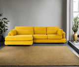 Ecksofa Left River Yellow