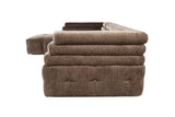 Ecksofa links Boston Grey