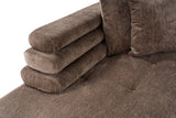 Ecksofa links Boston Grey