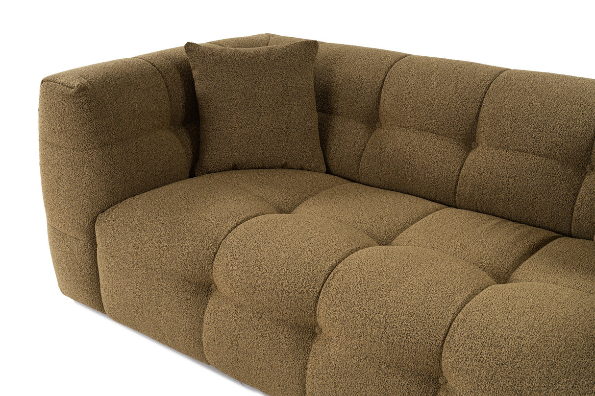 2-Sitzer-Sofa Cady Khaki