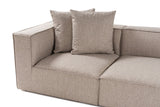 Ecksofa Sora Sandbeige