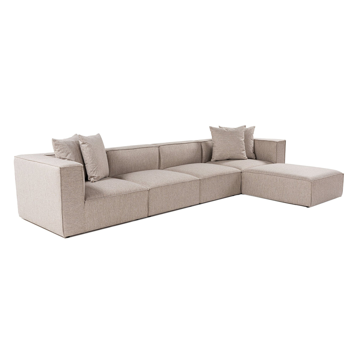 Ecksofa Sora Sandbeige