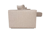 Ecksofa Sora Sandbeige