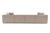 Ecksofa Sora Sandbeige