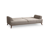 3-Sitzer-Sofa Buhara Hellgrau