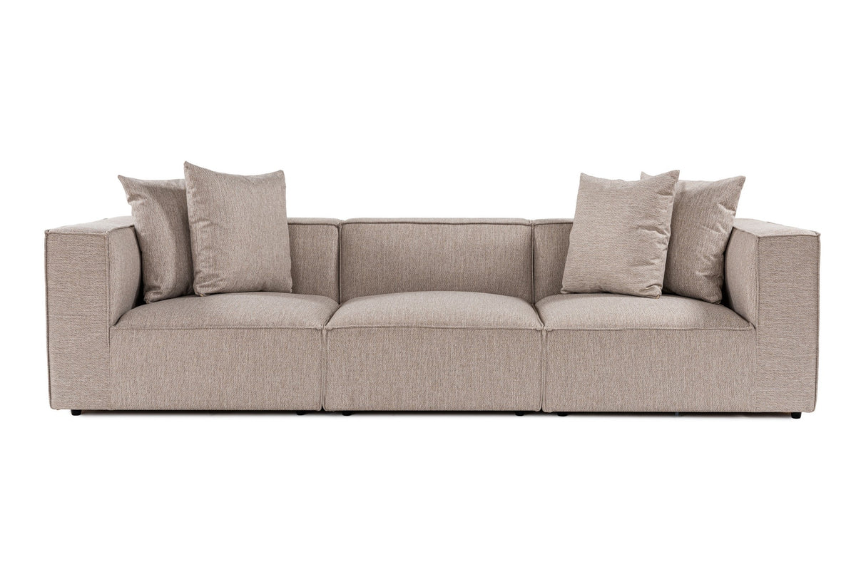 3-Sitzer-Sofa Sora Sandbeige