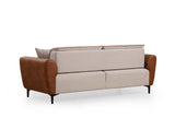 3-Sitzer-Schlafsofa Aren Beige Zimt