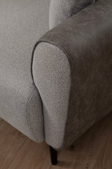 3-Sitzer-Schlafsofa Aren Grau