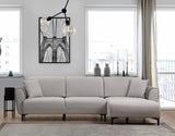 Ecksofa mit Schlaffunktion rechts Aren Grey