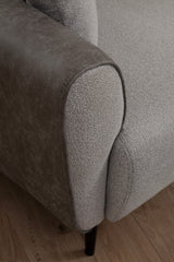 Ecksofa mit Schlaffunktion rechts Aren Grey