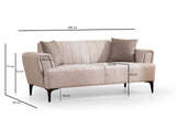 2-Sitzer-Sofa Hamlet Beige