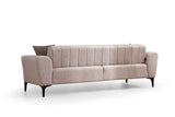 3-Sitzer-Schlafsofa Hamlet Beige