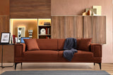 3-Sitzer-Schlafsofa Horizon Tile Red