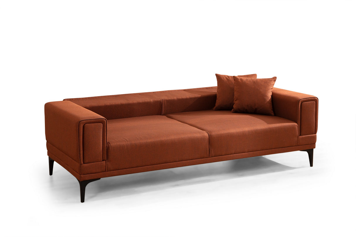 3-Sitzer-Schlafsofa Horizon Tile Red