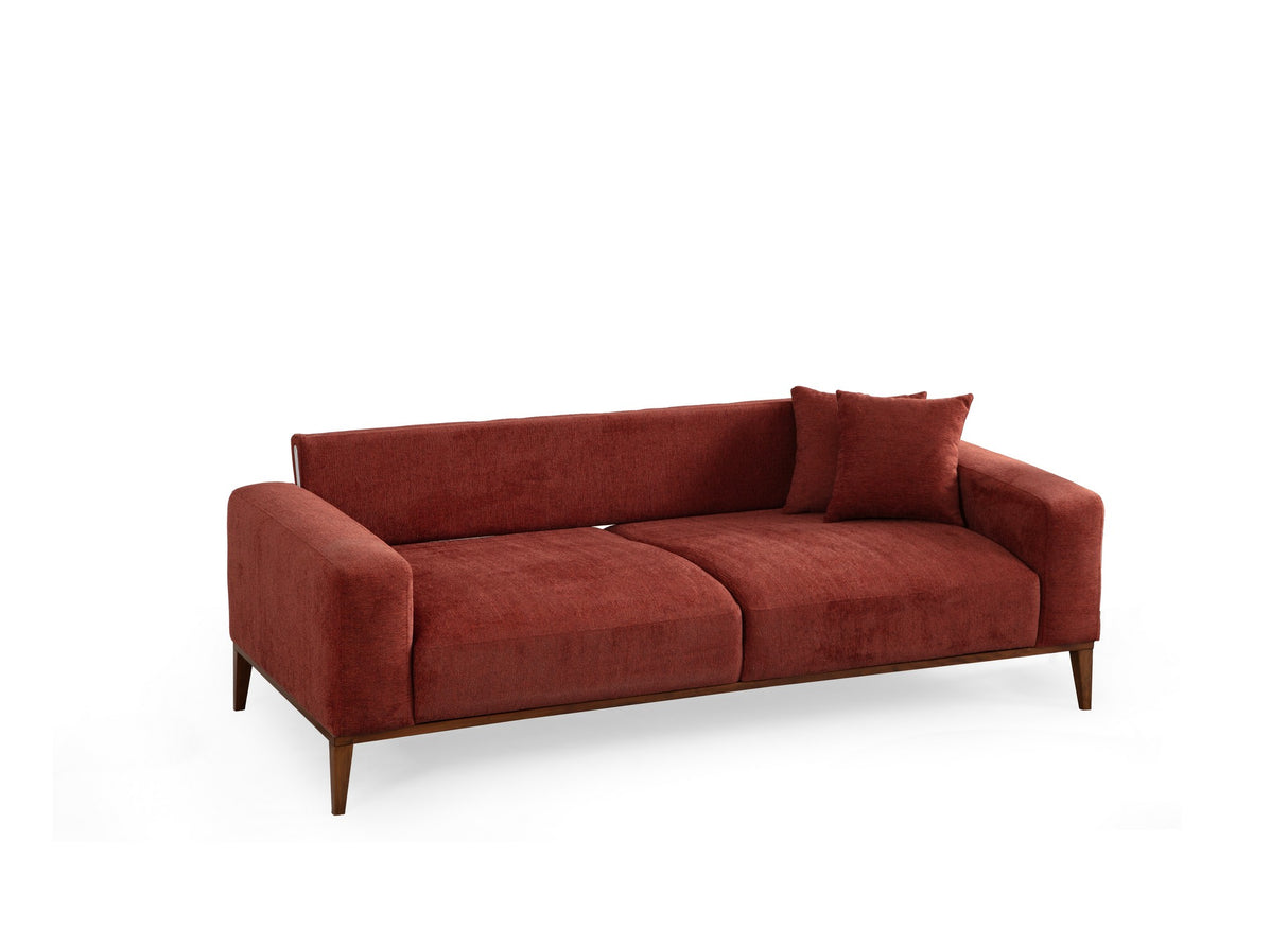 3-Sitzer-Schlafsofa Sinor Tile Red