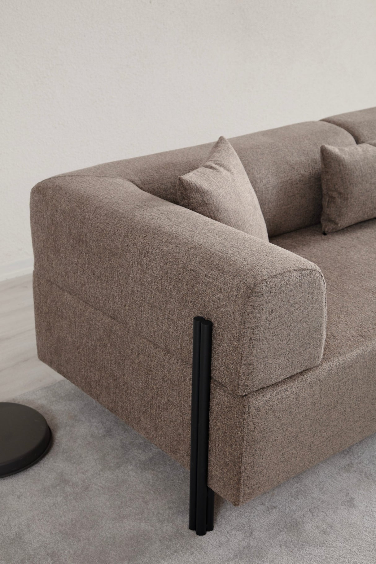 3-Sitzer-Sofa Gio Brown