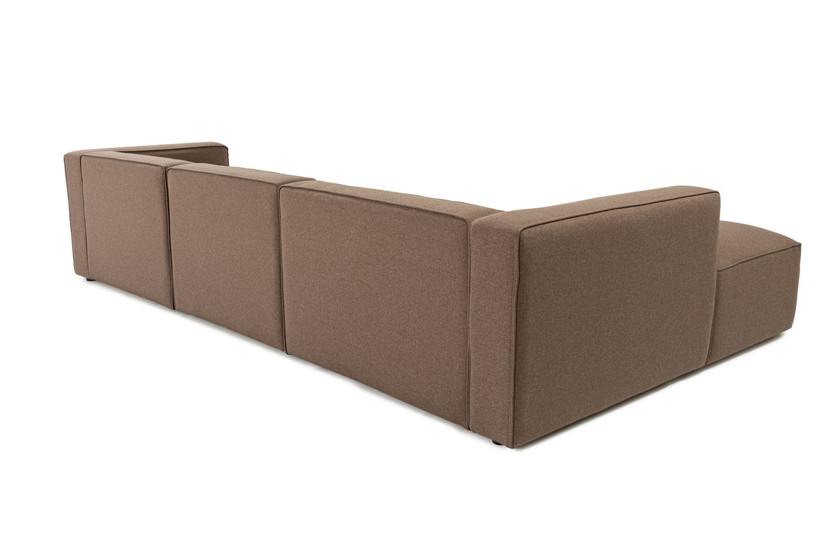 Ecksofa Mora Brown