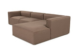 Ecksofa Mora Brown