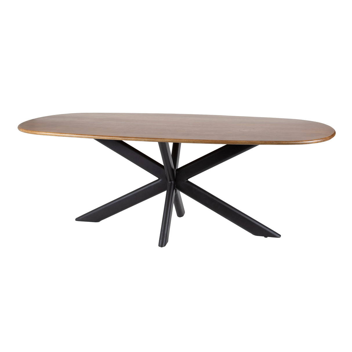 Dänischer ovaler Esstisch Cody aus Mangoholz 180 cm 