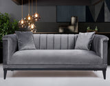 2-Sitzer-Sofa Trendy Dunkelgrau