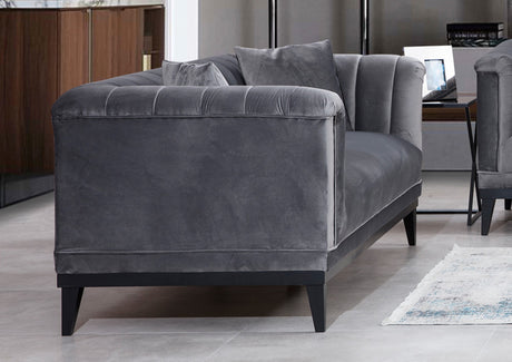 2-Sitzer-Sofa Trendy Dunkelgrau