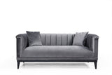 2-Sitzer-Sofa Trendy Dunkelgrau