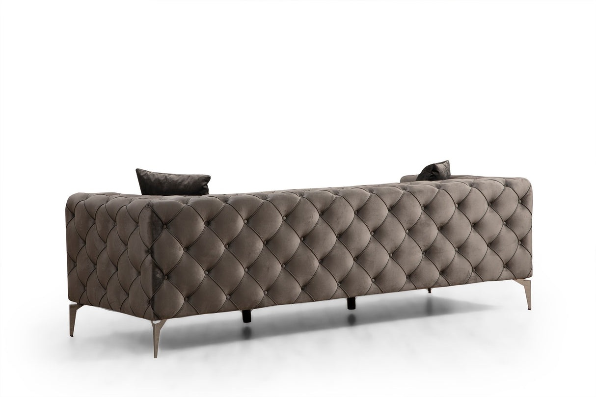 3-Sitzer-Sofa Como Anthrazit