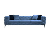 3-Sitzer-Sofa Como Blue