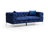 2-Sitzer-Sofa Como Marineblau