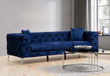 3-Sitzer-Sofa Como Marineblau