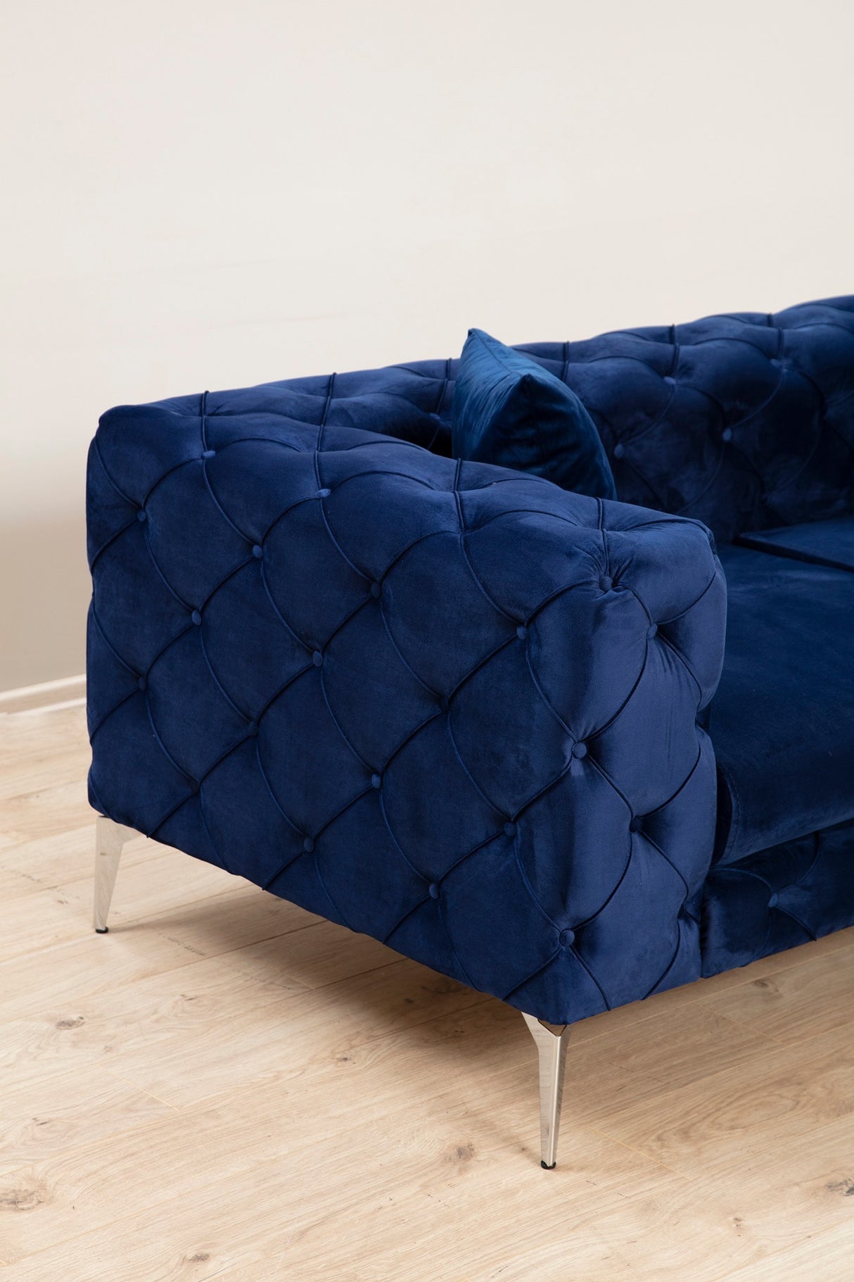 3-Sitzer-Sofa Como Marineblau