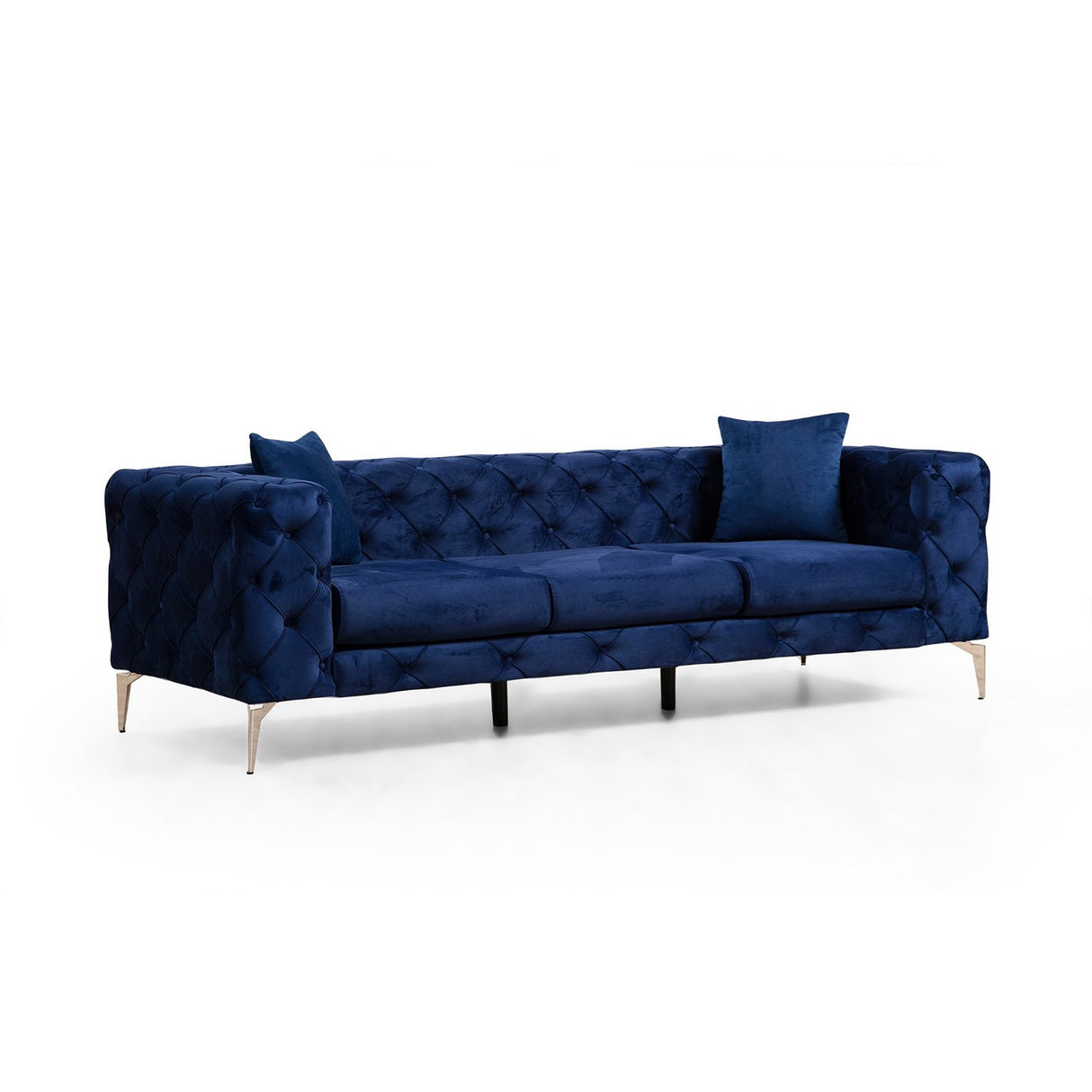 3-Sitzer-Sofa Como Marineblau