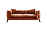 2-Sitzer-Sofa Como Orange