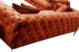 2-Sitzer-Sofa Como Orange