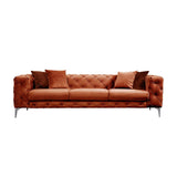 3-Sitzer-Sofa Como Orange