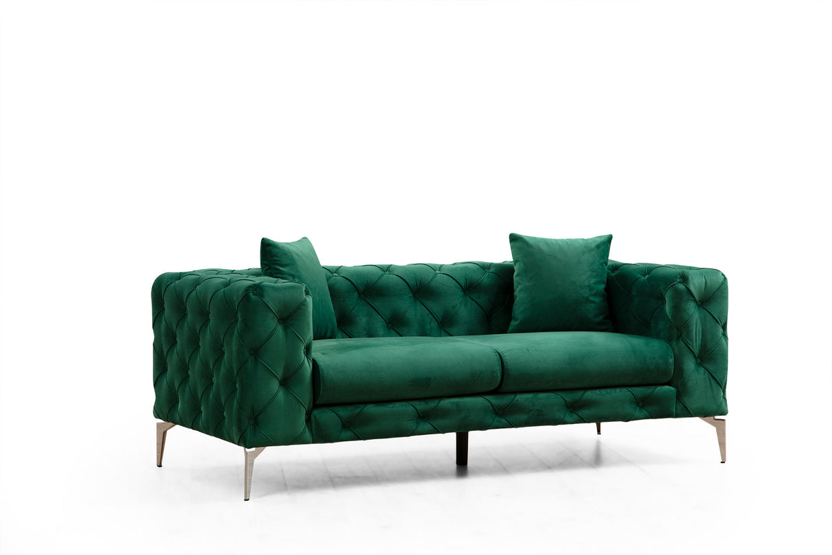 2-Sitzer-Sofa Como Green