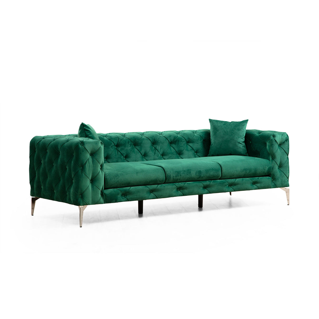 3-Sitzer-Sofa Como Green