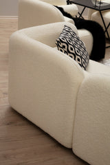 2-Sitzer-Sofa Victoria Creme