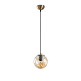 Hanglamp Geel Glas Comet