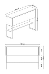 Travertin Luxus-Möbelset - Couchtisch + TV-Schrank + Luxus-Kommode - Schwarzer Rahmen