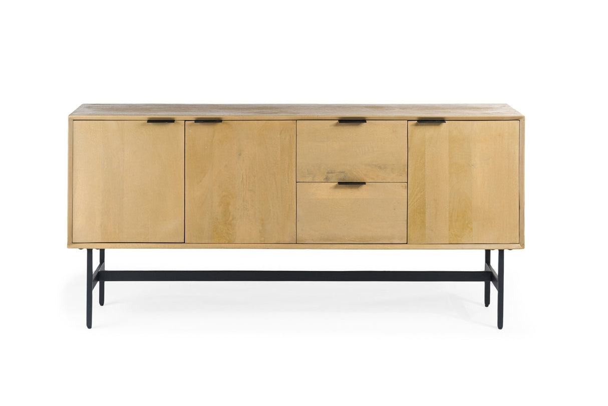 Sideboard Mangoholz Zayn 170x40x82 cm 