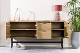 Sideboard Mangoholz Zayn 170x40x82 cm 