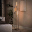 Stehlampe - Stehlampe Judy 5 - leicht gestuftes Beige - Dimehouse